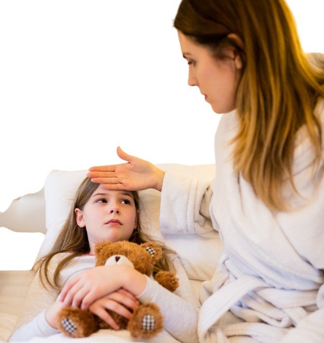 Mãe com filha